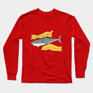 Sharks Are Friends Long Sleeve T-Shirt